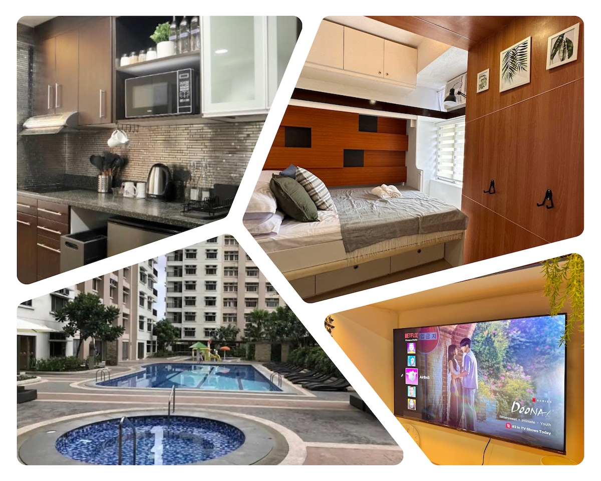 Modern and cozy condo at Araneta Cubao