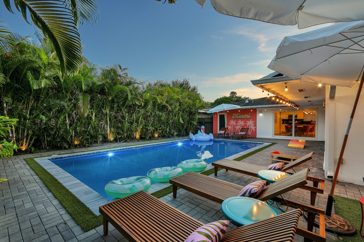 Casa Miami~Private Luxury Oasis Pool&Game Paradise