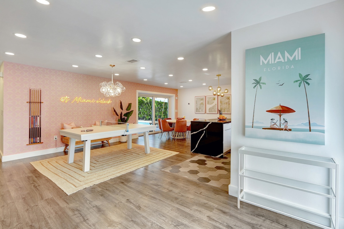 Casa Miami~Private Luxury Oasis Pool&Game Paradise