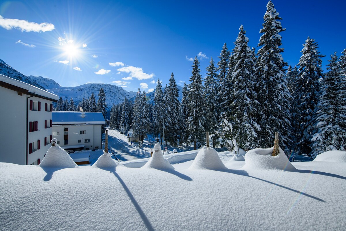 滑雪坡度假公寓