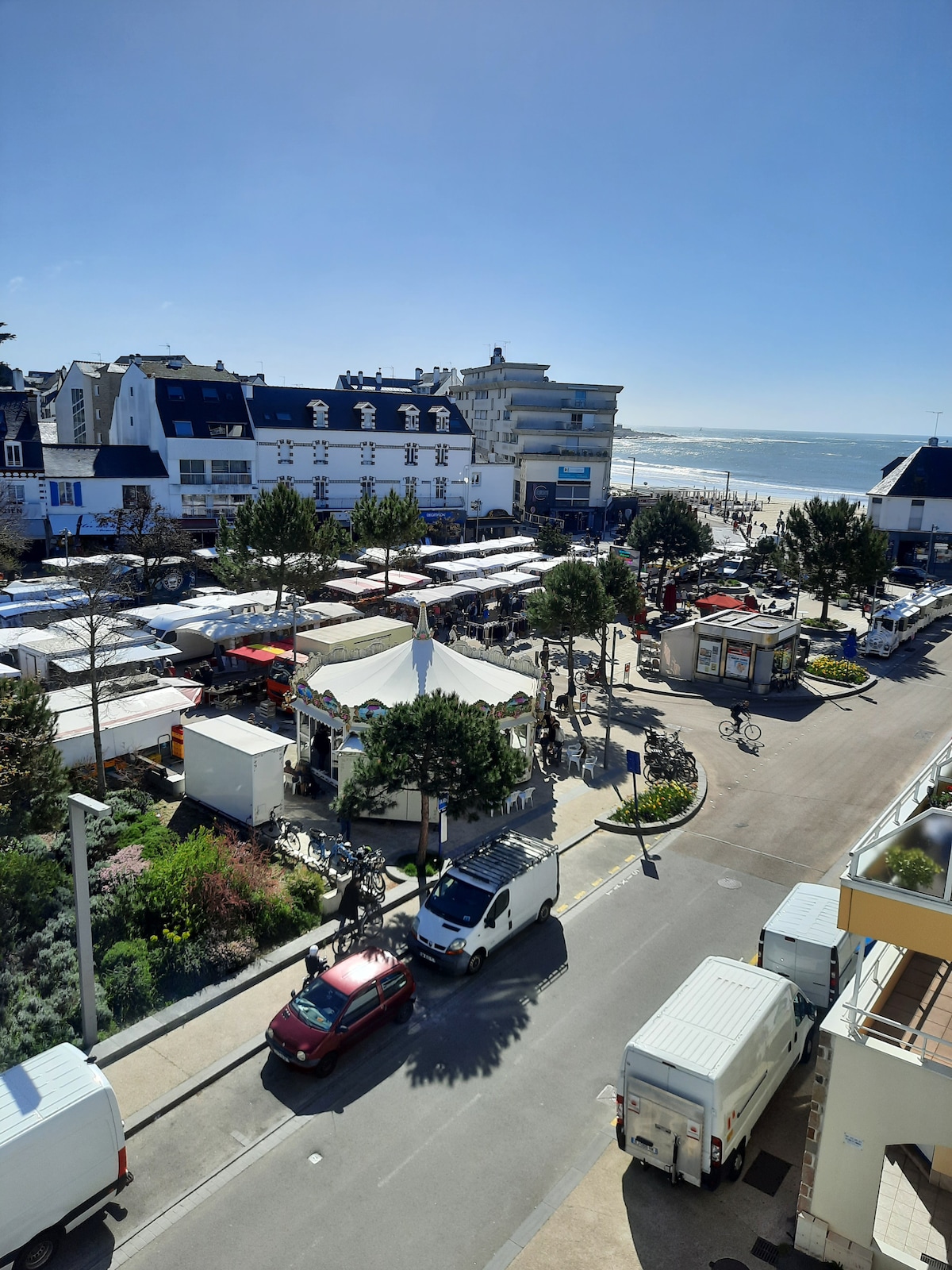 Appartement vue mer et plage