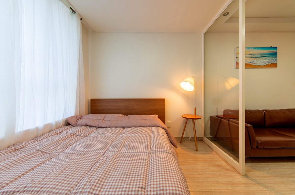 C *全新*夜景最佳位置西面（ Seomyeon ）舒适空间现代公寓