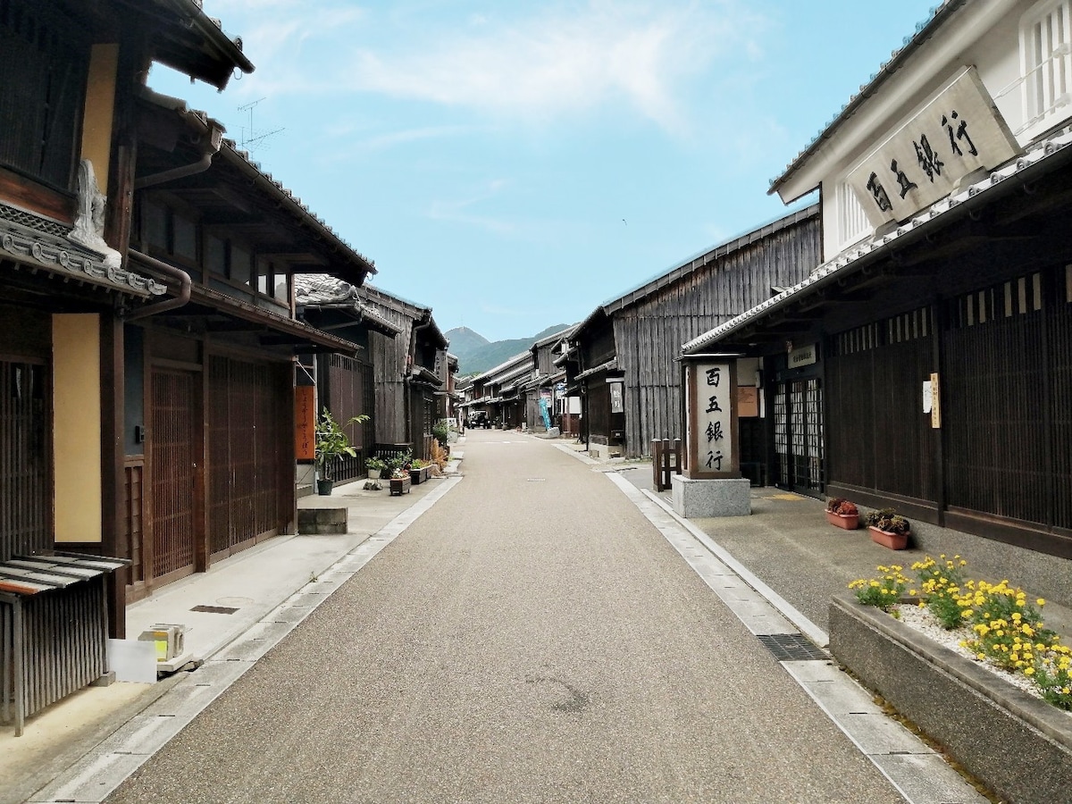 关宿街道沿线的传统建筑中的古民居旅馆｜SEKInoYADO