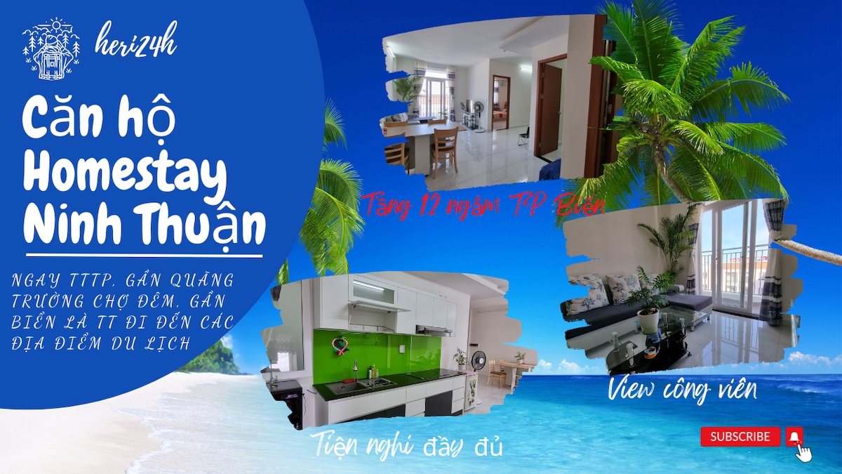 Apartments Ninh Thuận-Homestays-heri24h (1-2per)