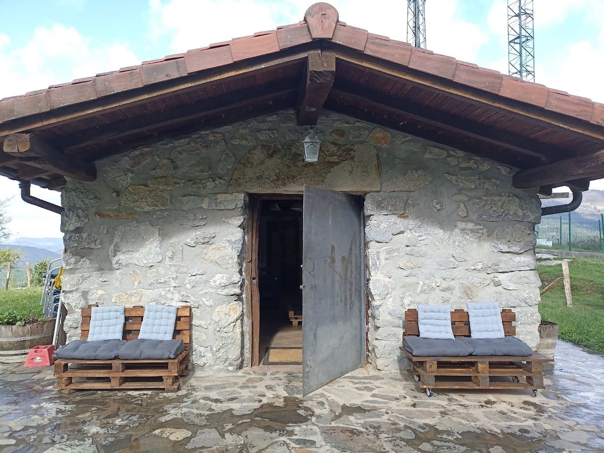 Cabaña equipada en Anboto