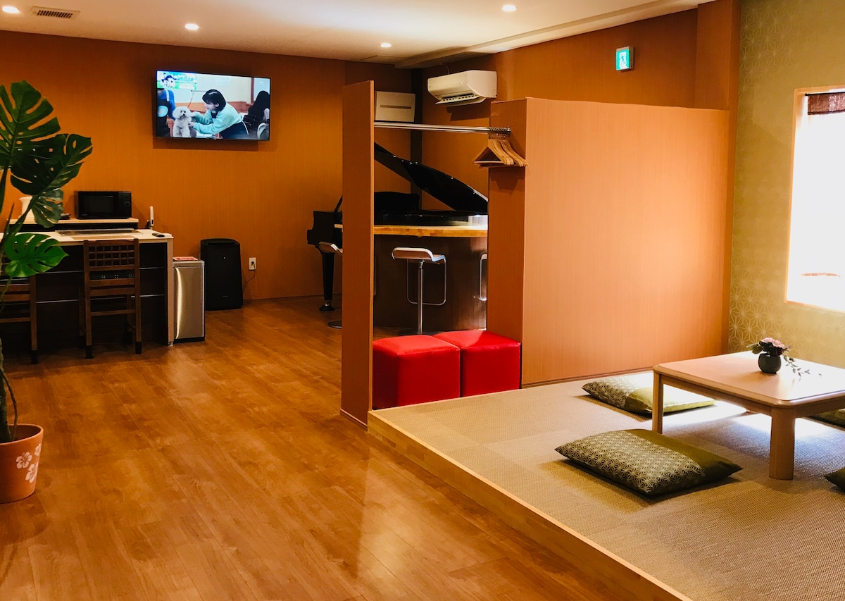 NEW！MOMO 宿 - 石和溫泉 - 古民家全部整修的優質住宿！免費停車、免費 Wi-Fi！