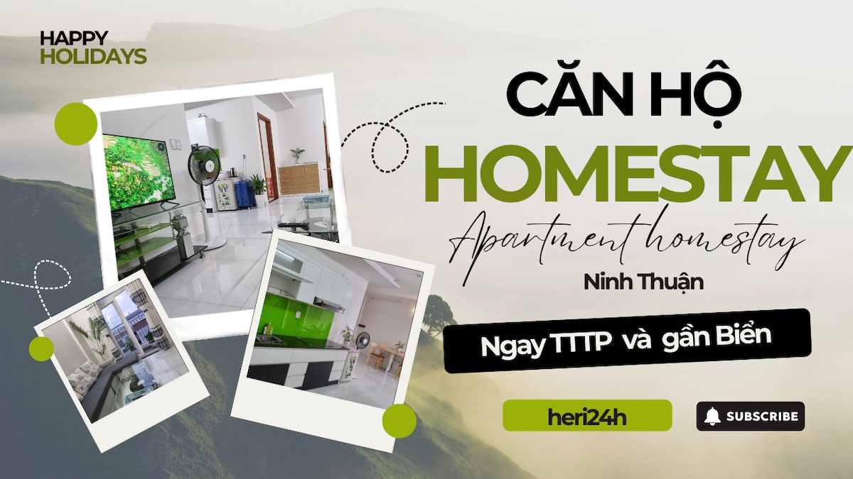 Apartments Ninh Thuận-Homestays-heri24h (1-2per)