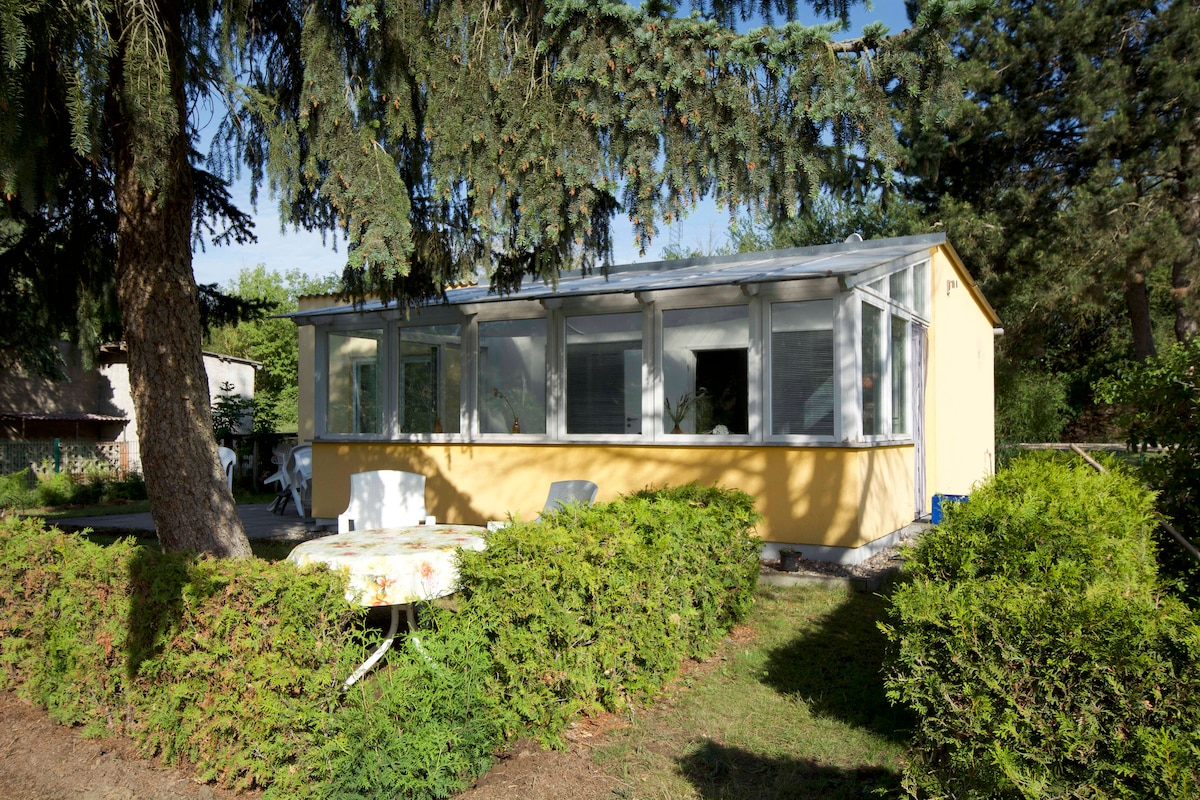 Ferienhaus mit Wintergarten am See (Angelparadies)