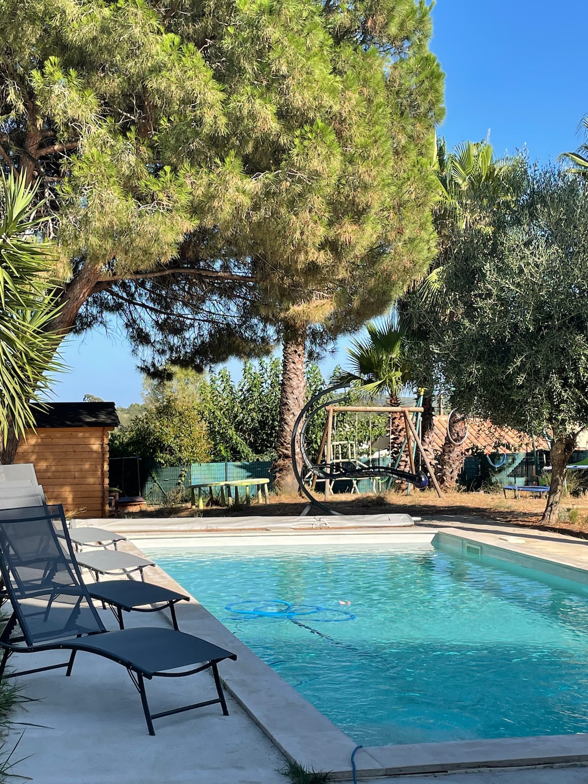 Studio le palm piscine entre Hyeres & Carqueiranne