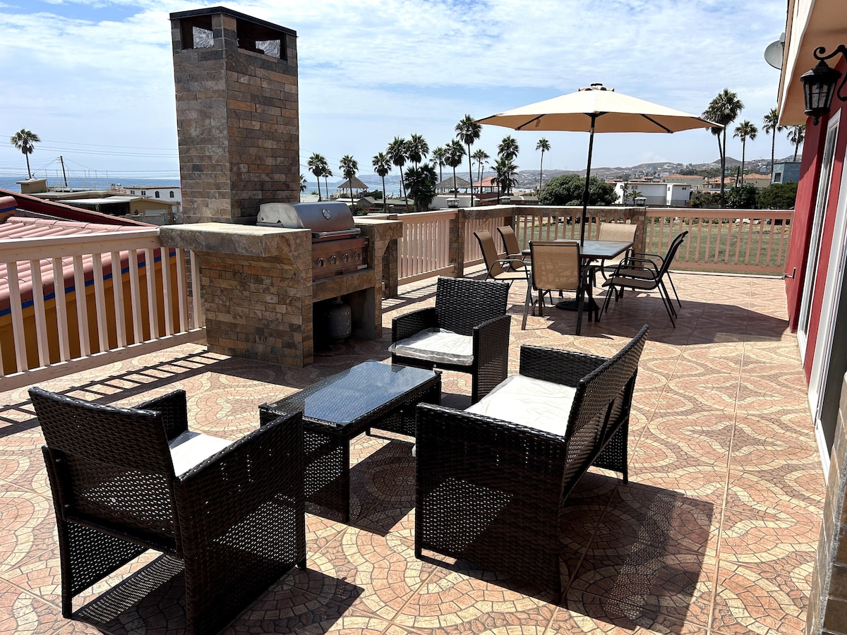 Rosarito Beach, 5 BDR/5 Bath House- Remodeled