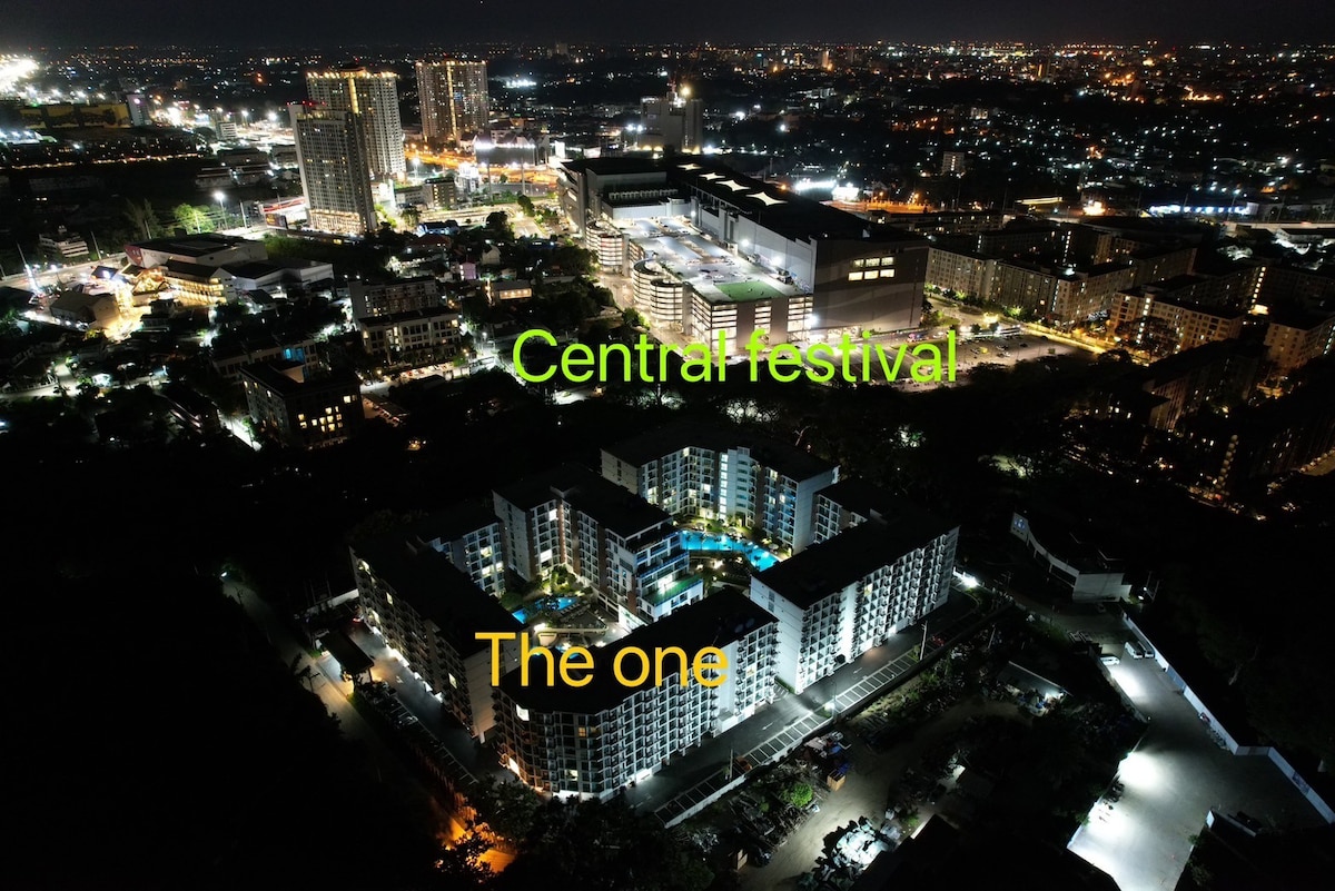 清迈一号 The One ChiangMai 1B1B Condo A 一环商业中心, 紧邻尚泰繁华