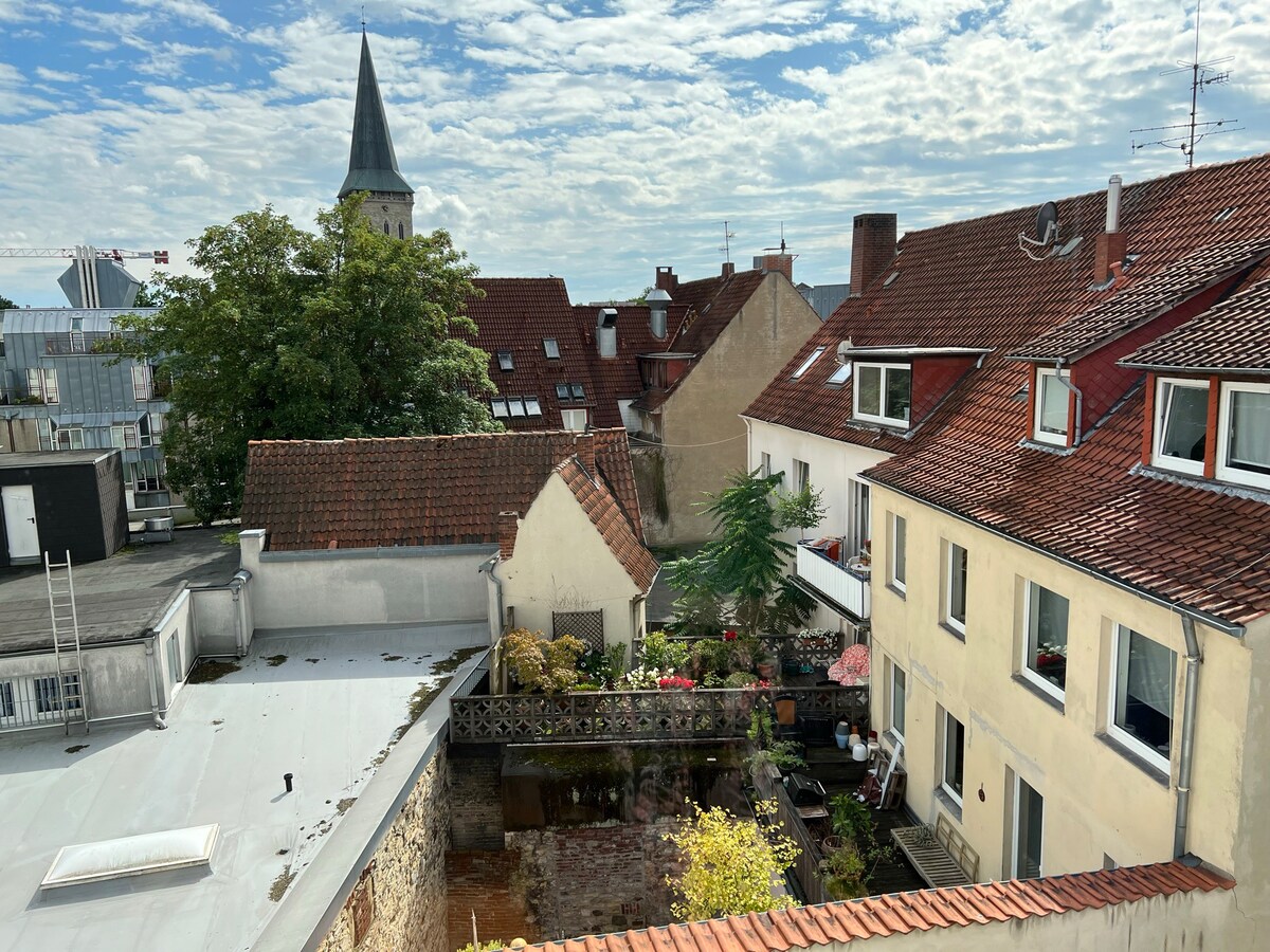 Large apartment in the center of Osnabrück