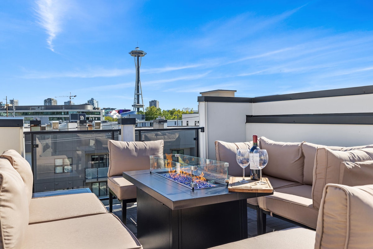 Cityscape Haven! Heart of Seattle/stunning Rooftop