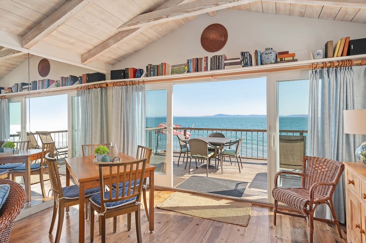 Beach Front Escape on Miramar Beach in Montecito