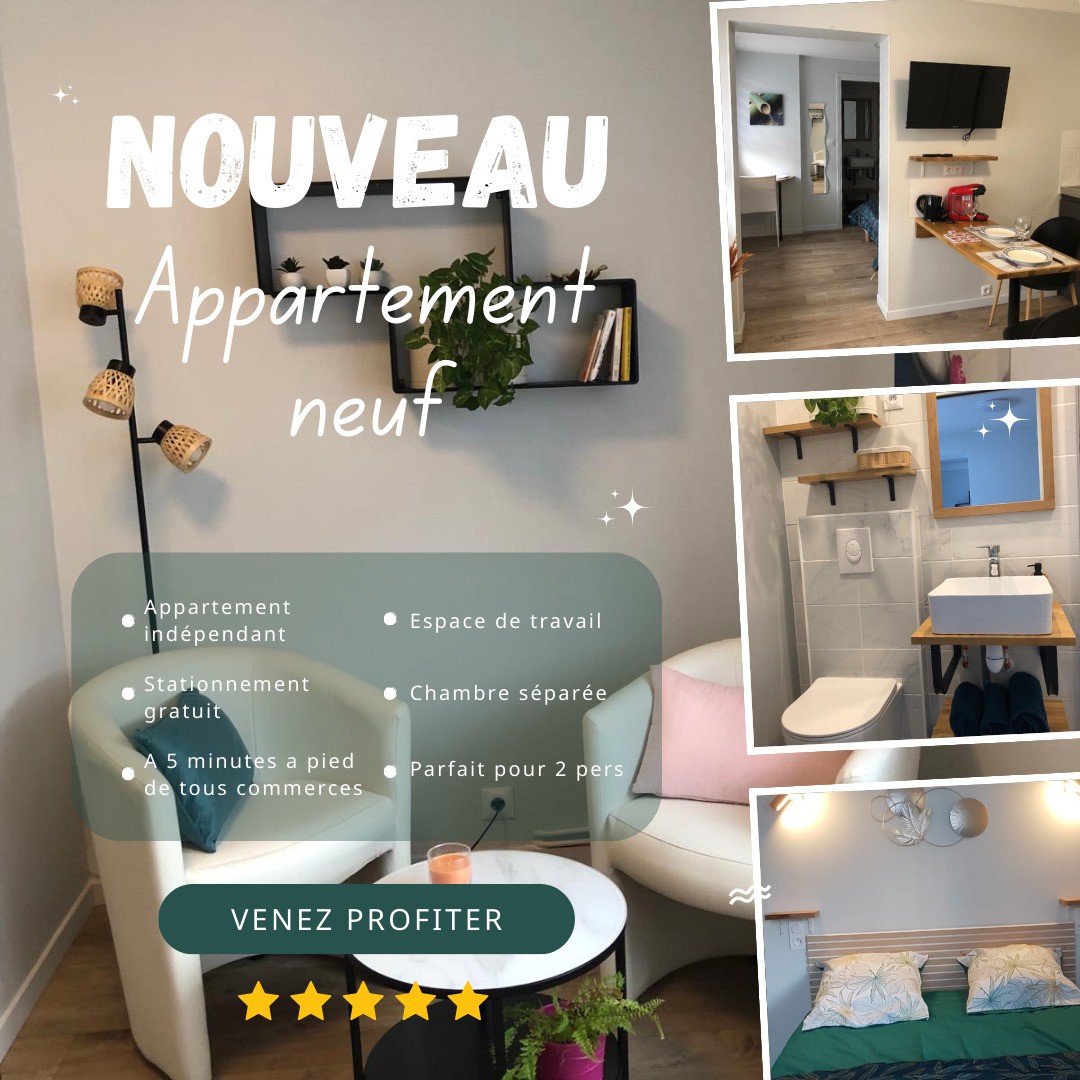 Appartement neuf, T 2