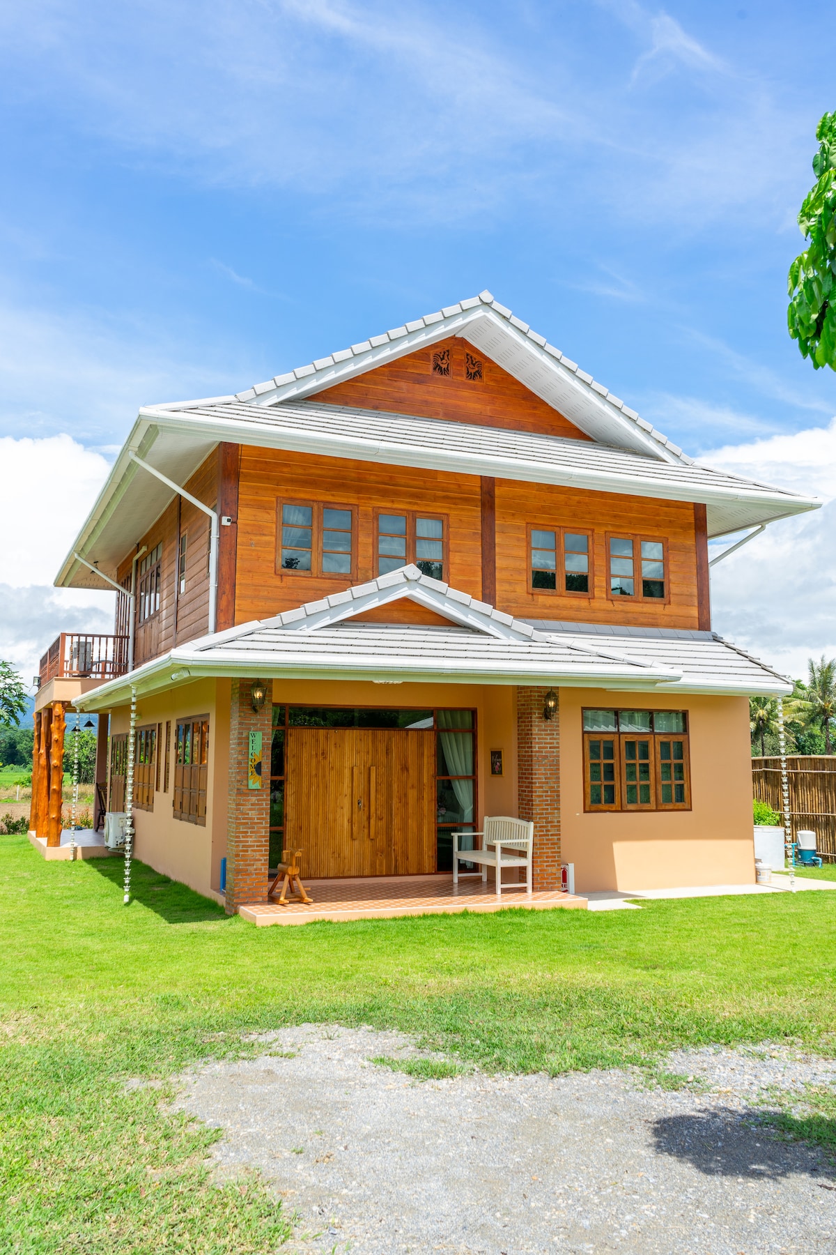 Stunning view of Doi Chiangdao in beautiful home