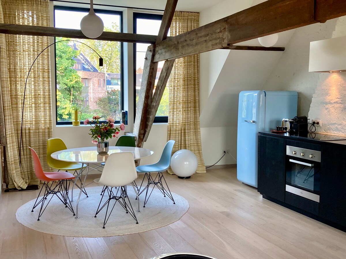 Design loft in centrum Gent