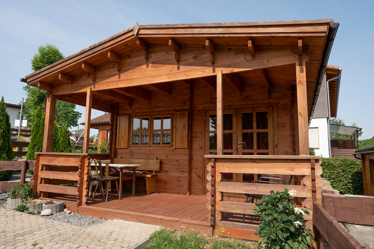 Übernachten in der Blockhütte