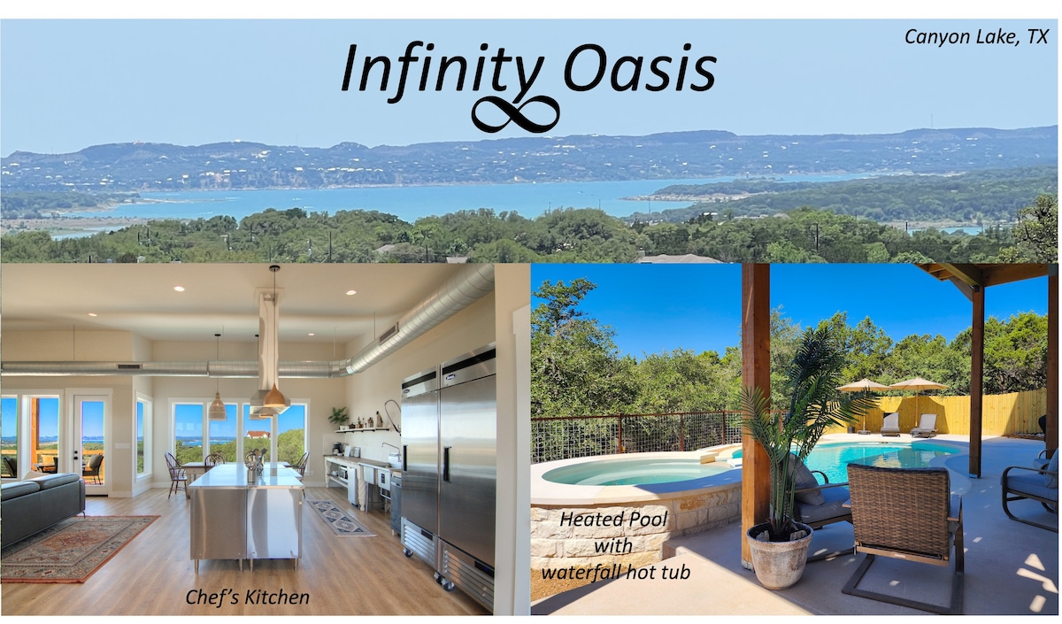 Infinity Oasis -Luxury Lake View & Heated Pool