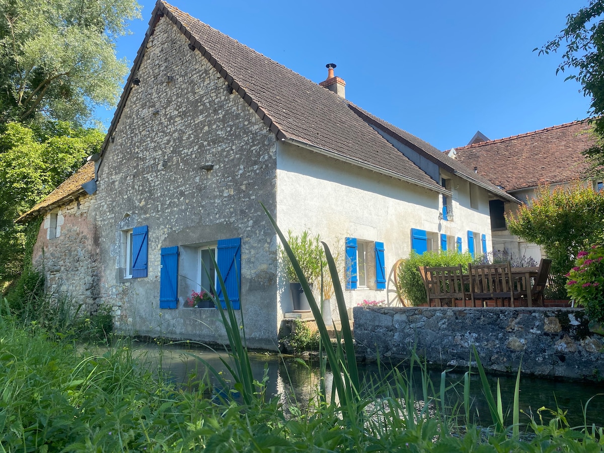 House by the stream