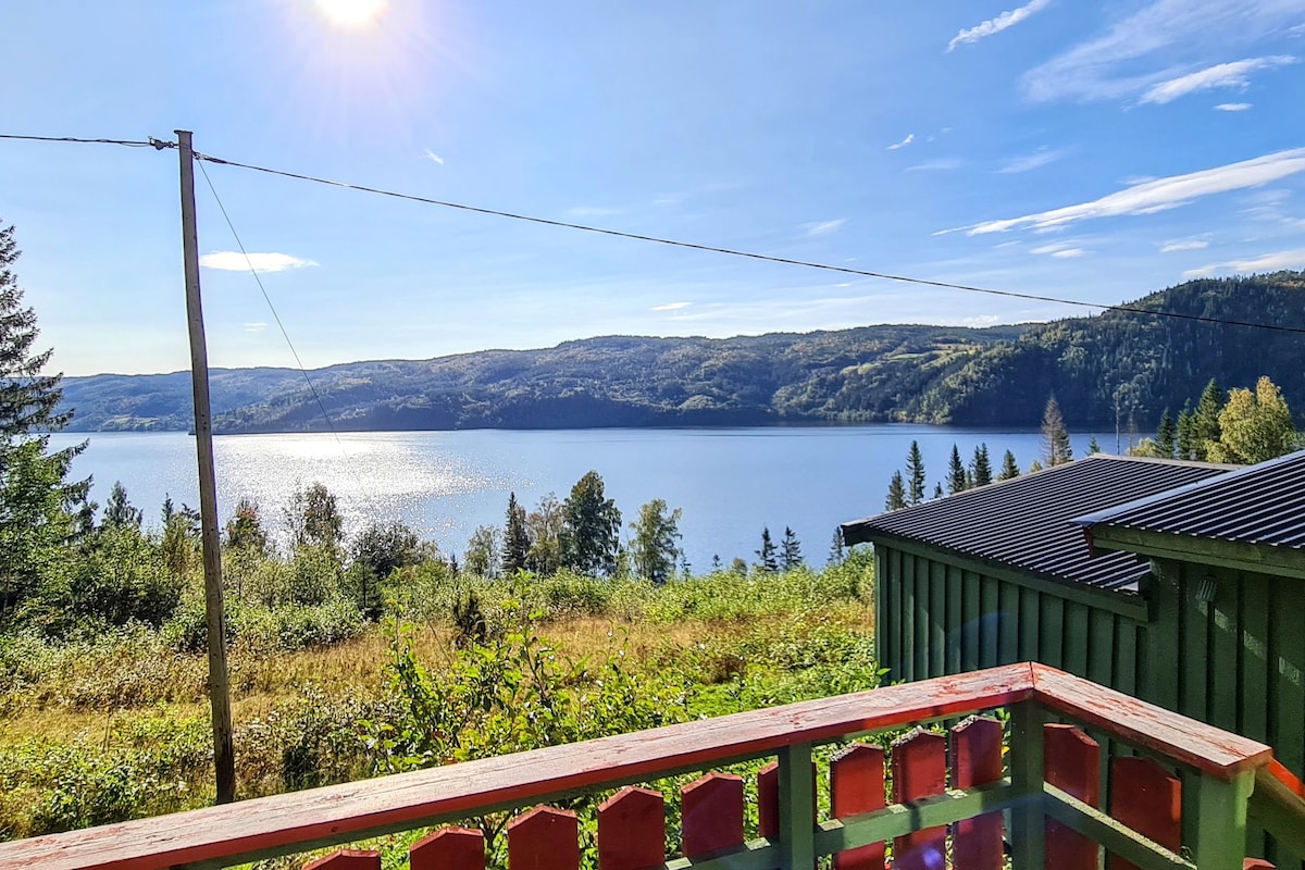 Lakeside Cabin Retreat-only 55 min from Trondheim!