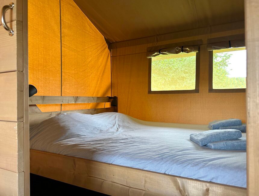 Domaine La Barbe: Luxe glamping tent 1