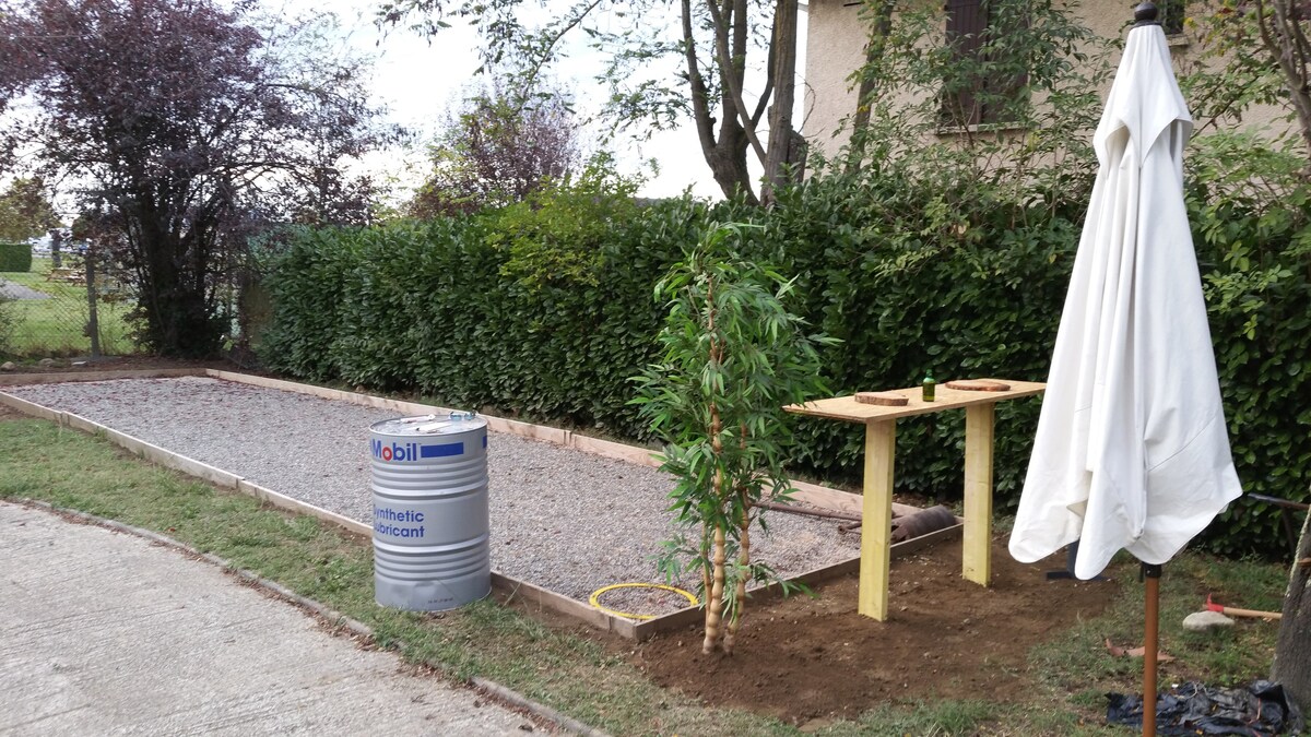 Chambre chez l'habitant avec espaces partagés