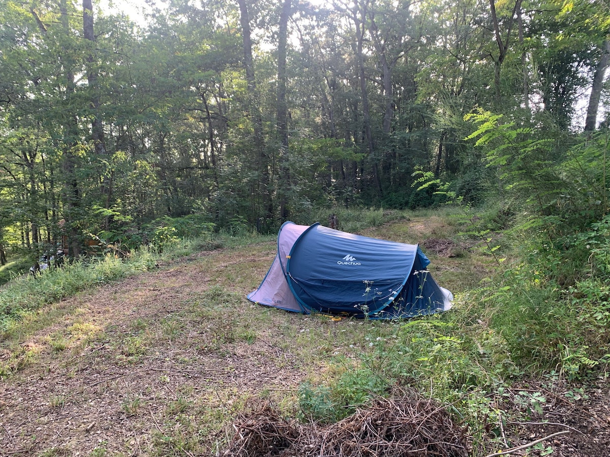 Tente équipée Camping Ecologique