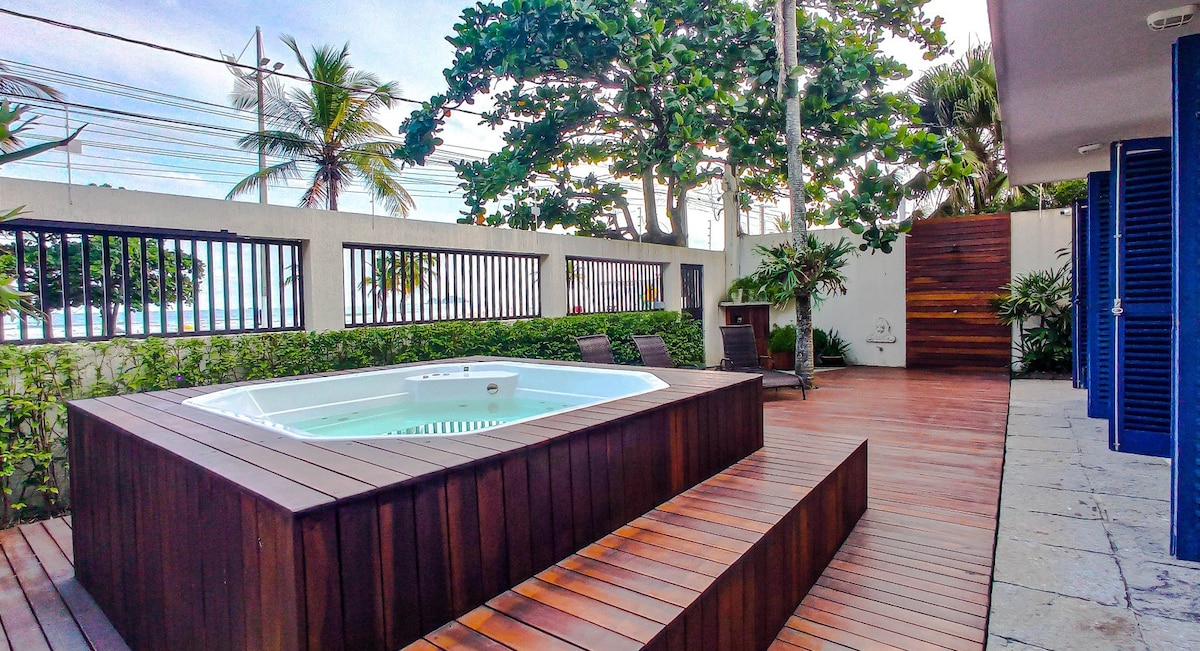 Casa Vista Mar with Jacuzzi Guarujá