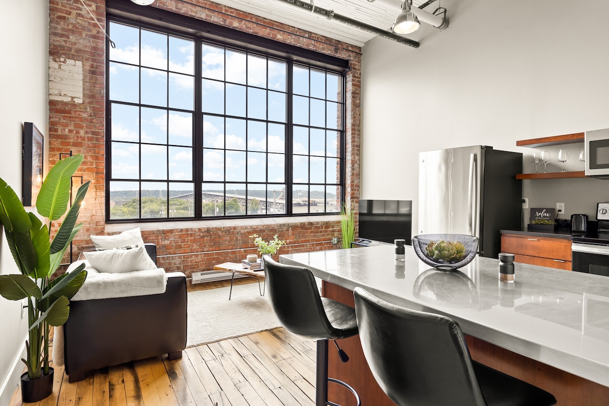 The Urban Loft: Stylish Industrial Living!