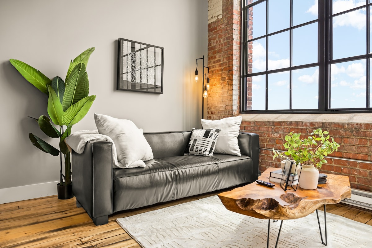 The Urban Loft: Stylish Industrial Living!