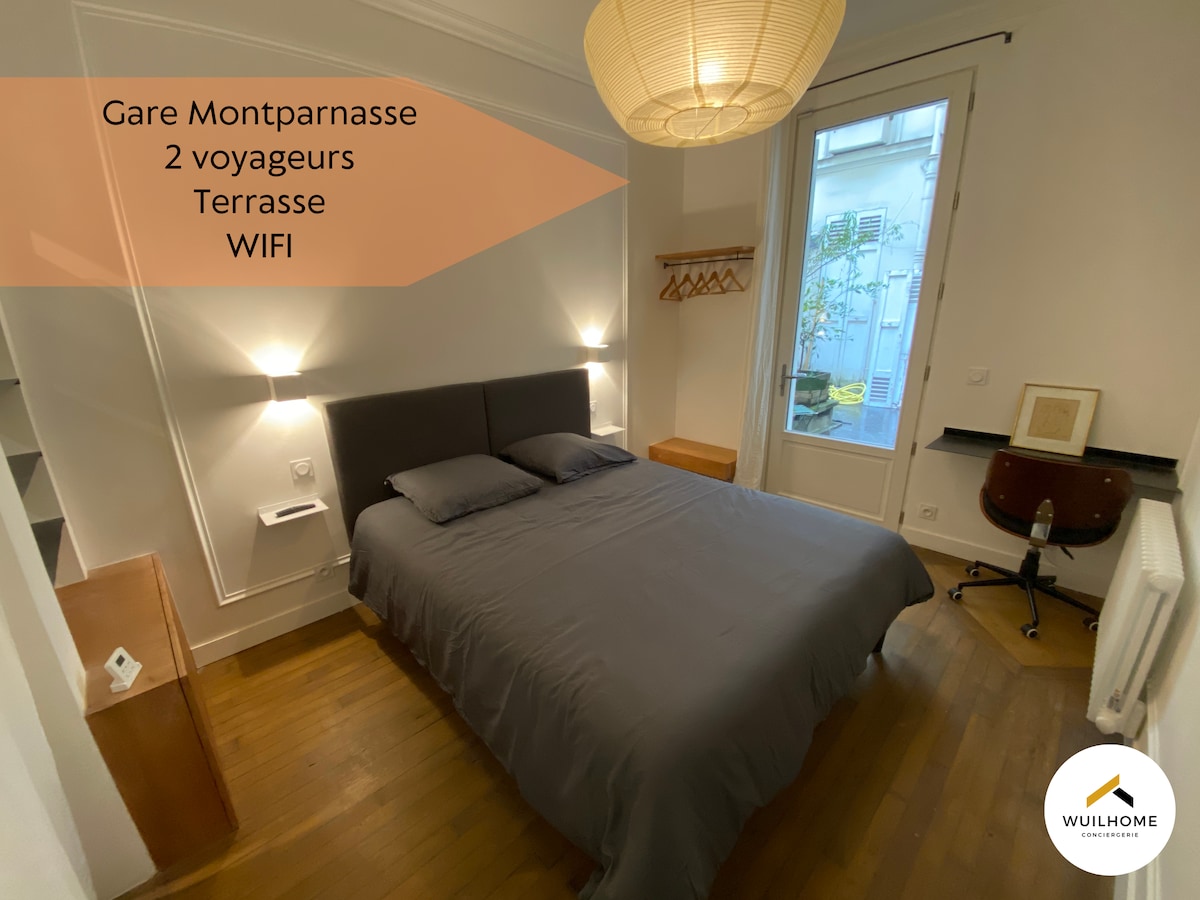 Logement en face de Montparnasse