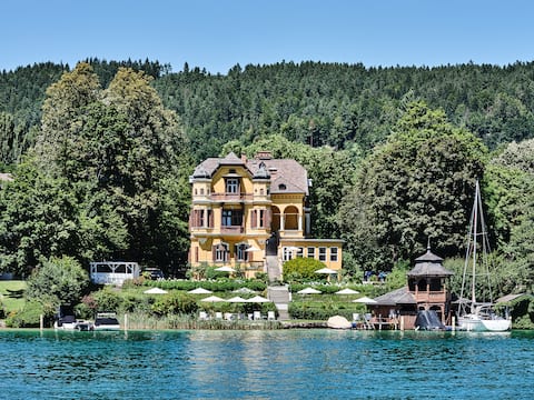 Historic Villa at Woerthersee for up to 20 guests