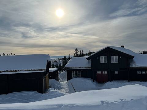 Flott familiehytte ved Danebu !