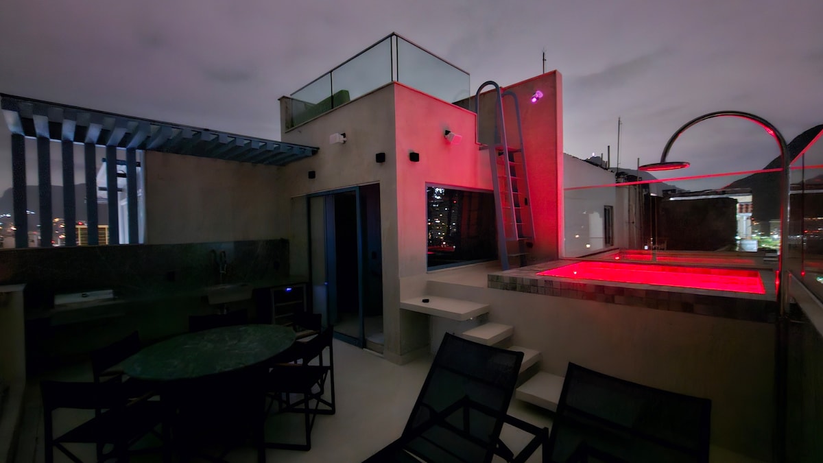 Rio Ipanema顶层公寓和屋顶泳池！