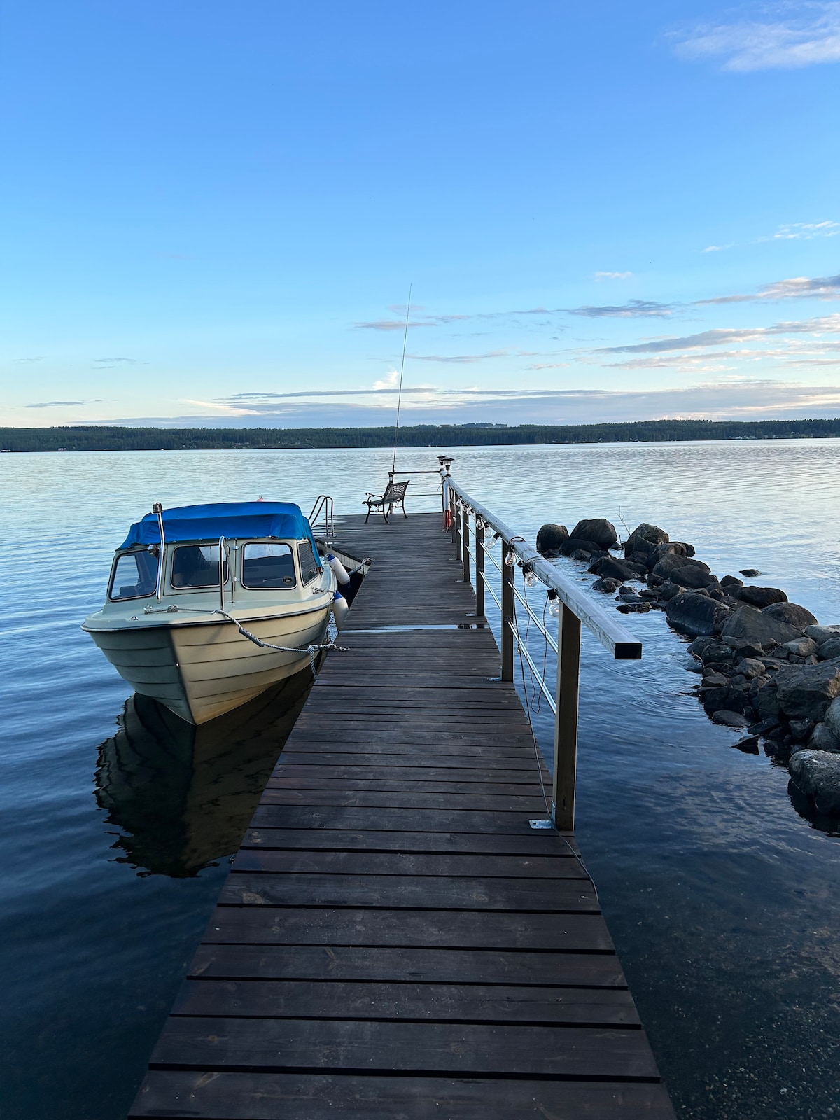 Mysig stuga vid Storsjön