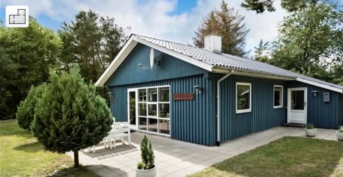 舒适的小屋，距离Ringkøbing峡湾300米