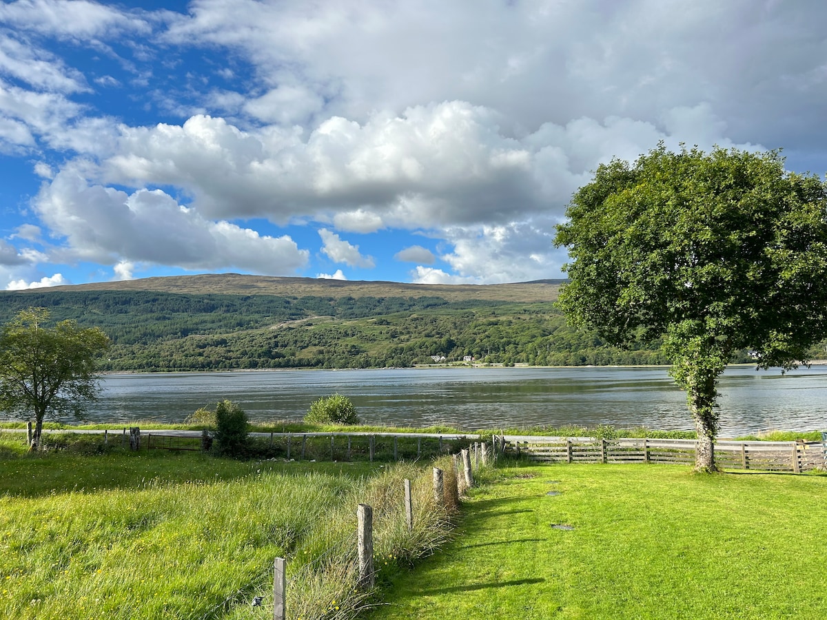 Torea Cabin, cosy with loch view