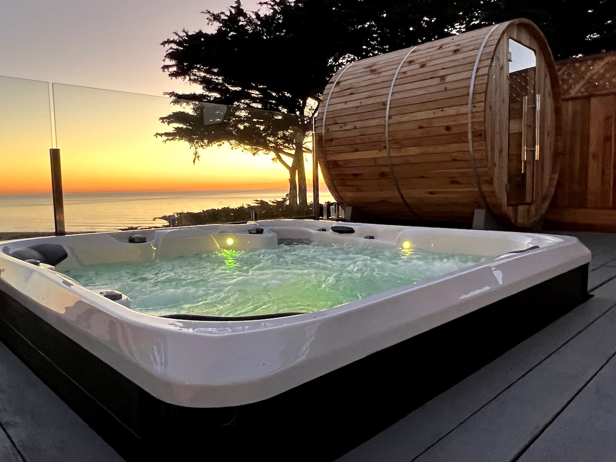 Expansive Ocean Views, Outdoor Spa, Comfy Beds