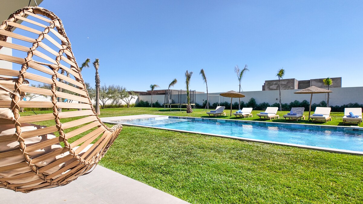 Superbe villa avec piscine chauffée à Marrakech