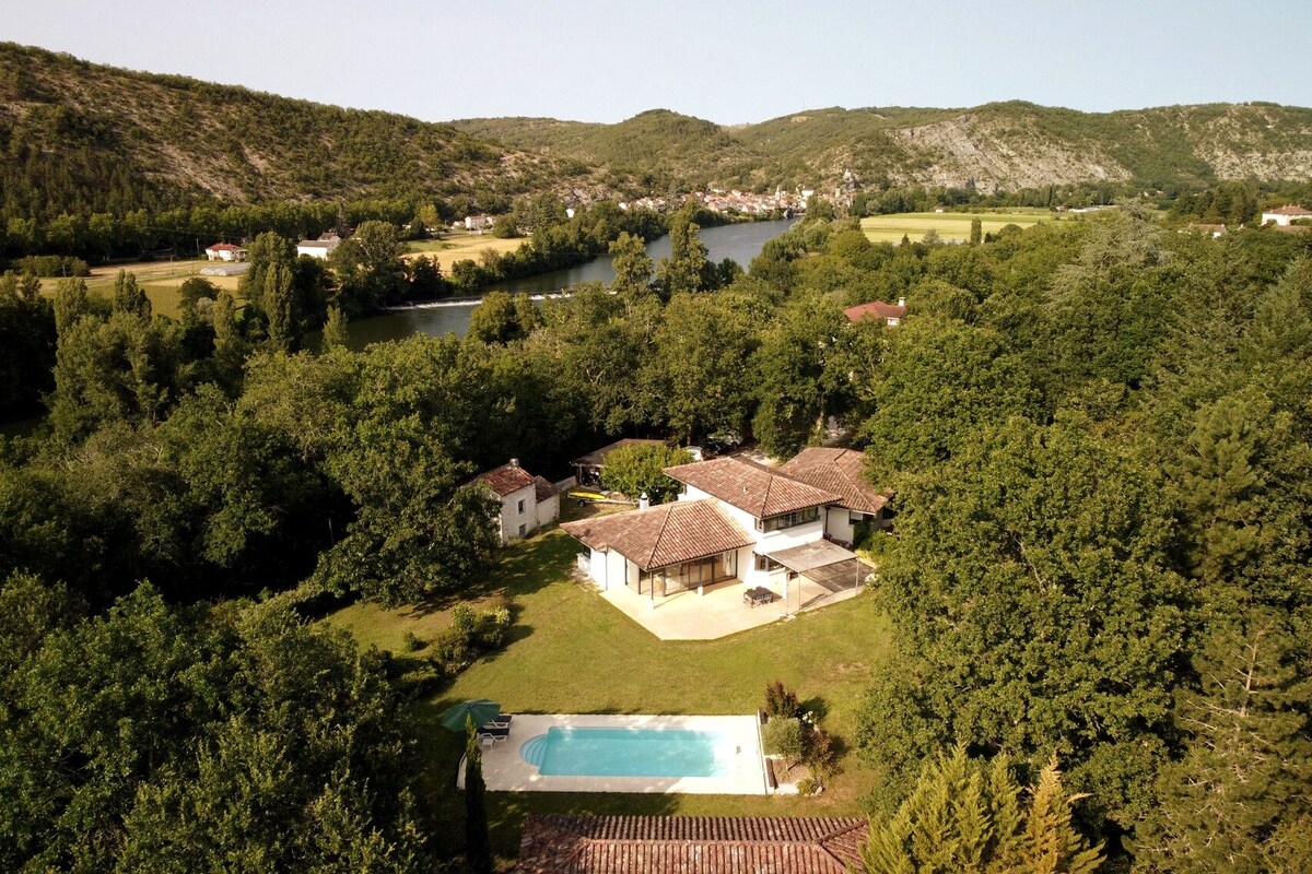 Maison d'architecte avec piscine - Cahors