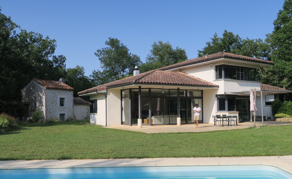 Maison d'architecte avec piscine - Cahors