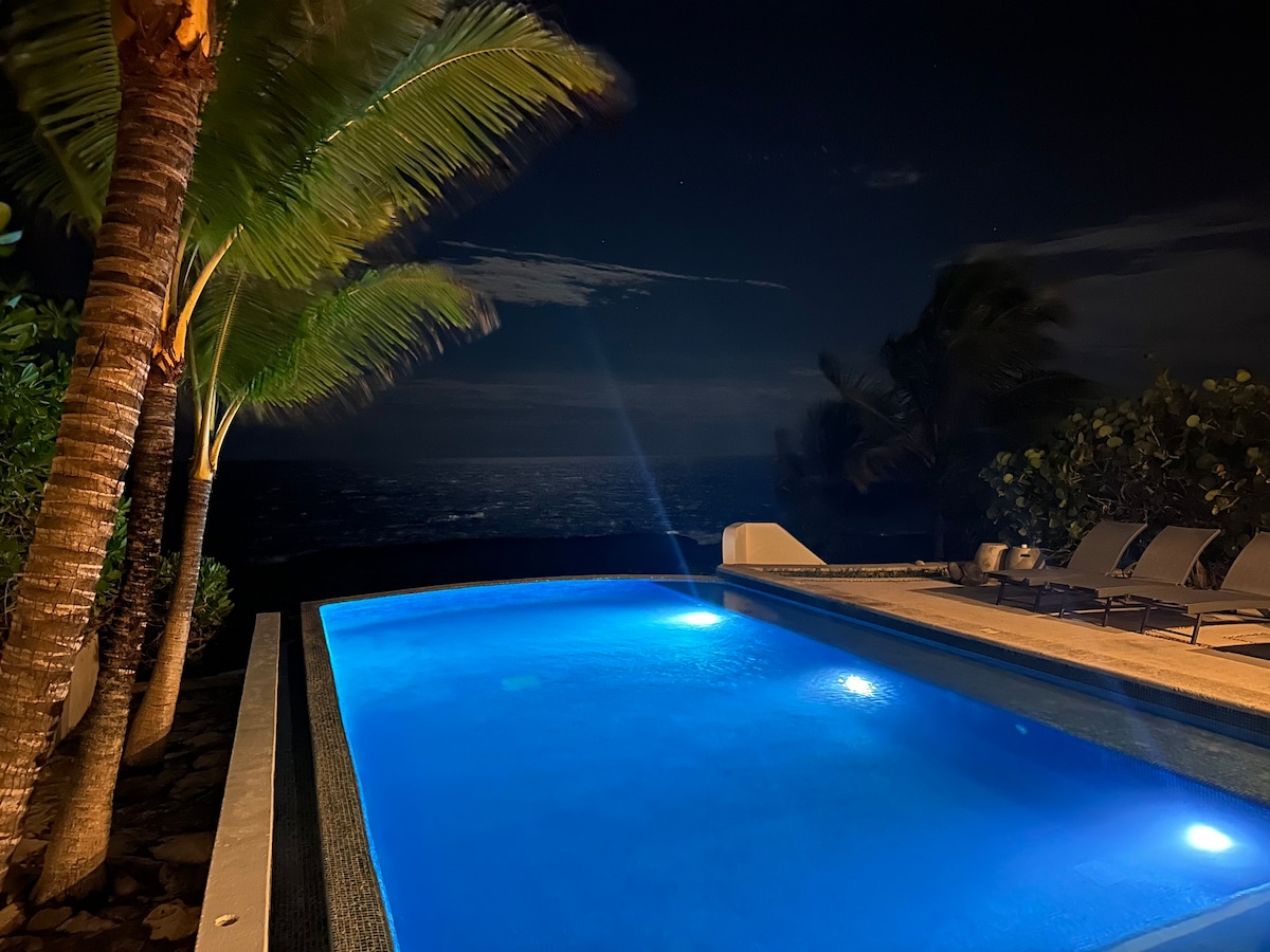 Luxury Oceanfront Villa w/ Private Pool & Maid