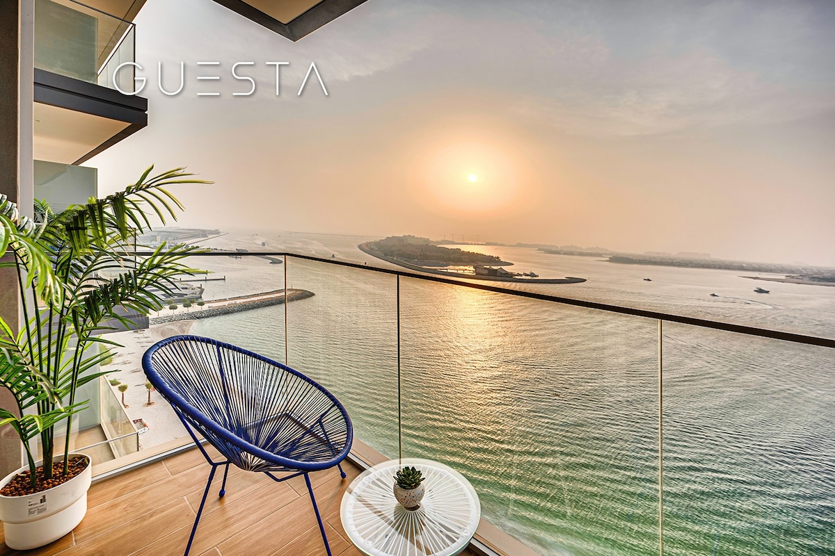 2 Bdr Seaview in Emaar Beachfront, Dubai Marina
