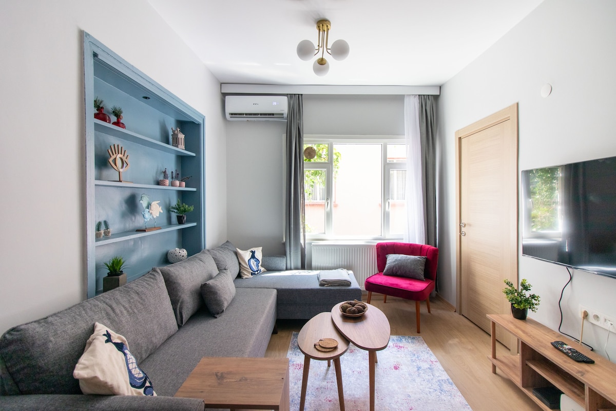 Renewed&Charming 3BR Flat in the Heart of the City