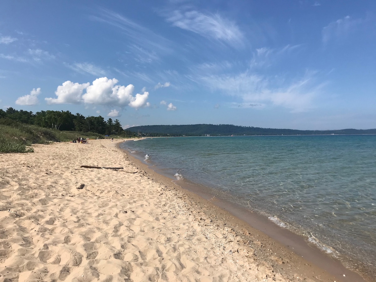 密歇根湖天堂海滨