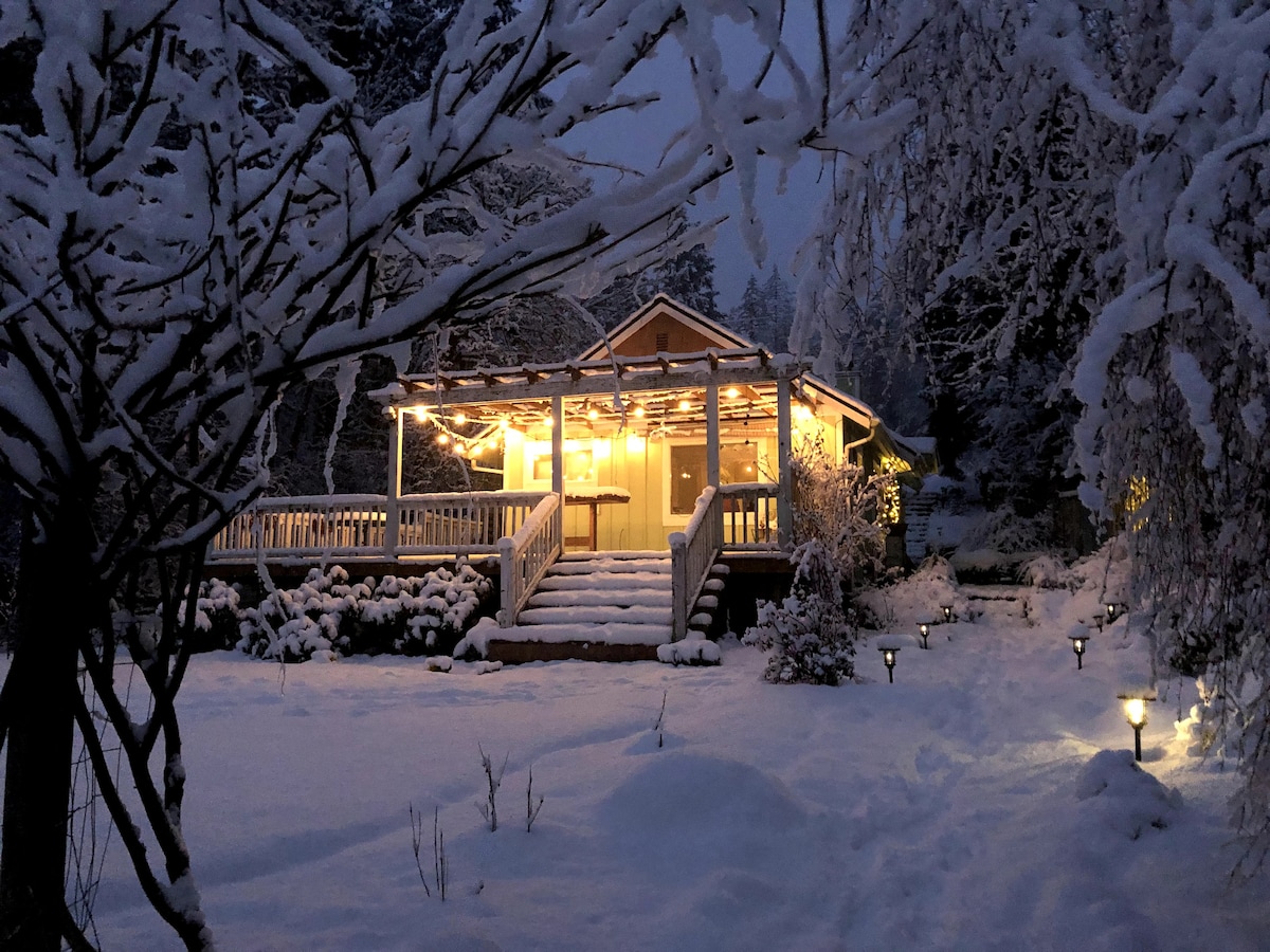 雪松河乡村小屋