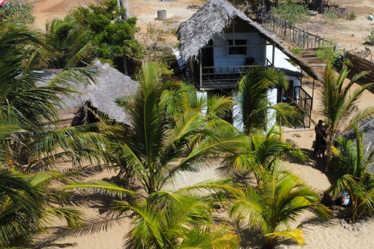 A quiet, private beach house