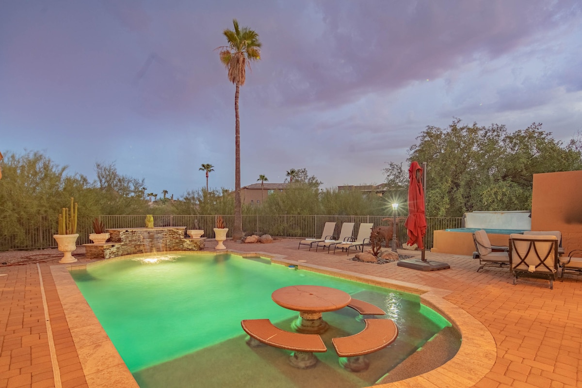Fountain Hills Gem w/ Pool, Game Room, and Views!
