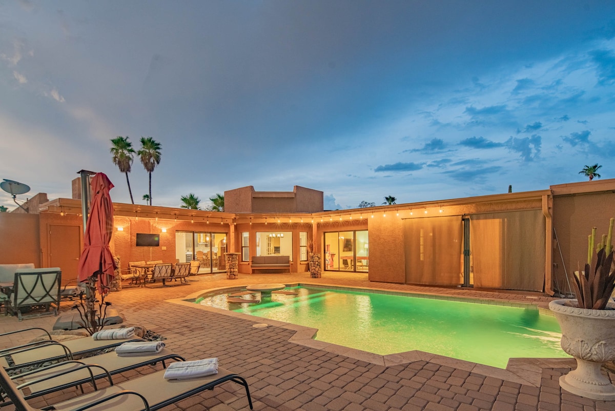 Fountain Hills Gem w/ Pool, Game Room, and Views!